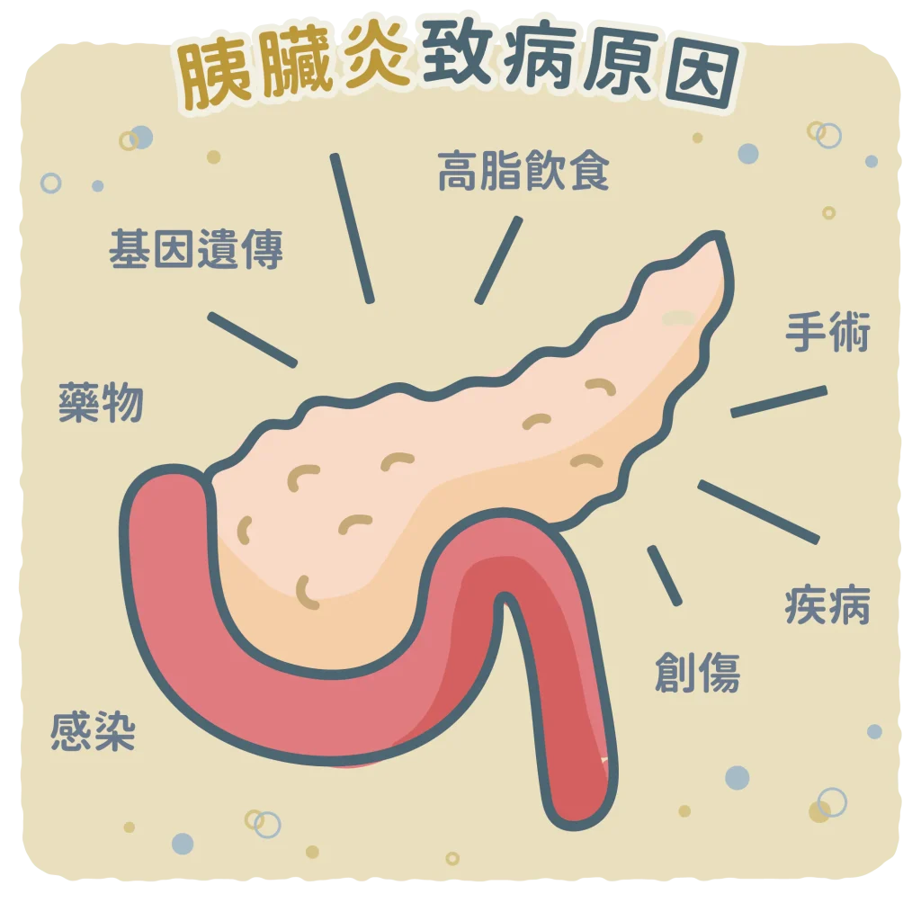 【胰臟炎致病原因】