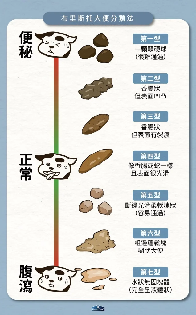 〖糞便型態，顏色 (糞便分級)〗