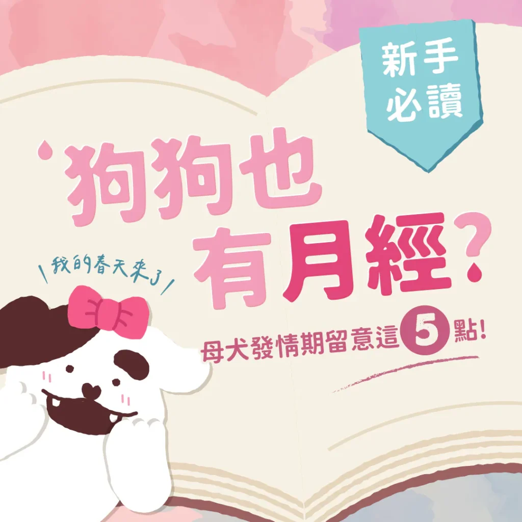 狗狗也有月經?